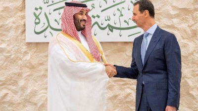 محمد بن سلمان وبشار الأسد