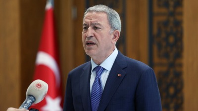 وزير الدفاع التركي خلوصي أكار (الأناضول)