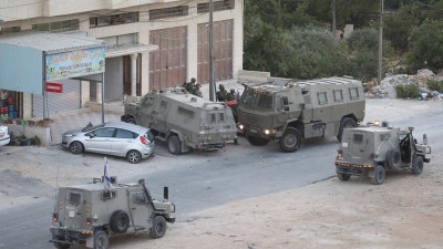 إصابتين واعتقالات خلال اقتحام الجيش الإسرائيلي مدينة نابلس