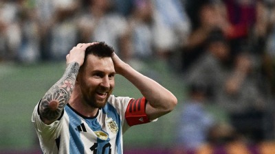 الأسطورة الأرجنتيني ليونيل ميسي لاعب إنتر ميامي الأميريكي (AFP)