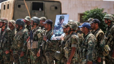 عناصر من قوات النظام السوري 