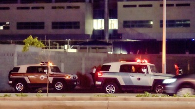محيط القنصلية الأميركية في جدة عقب تبادل إطلاق النار 