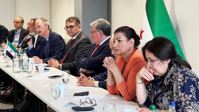 اجتماع مكونات هيئة التفاوض السورية في جنيف
