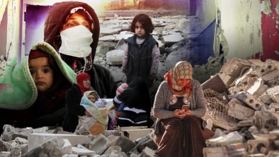 نساء يخرجن وينتشرن بين أنقاض الزلزال لينقذن أرواح الناس في شمال غربي سوريا