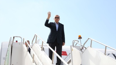 الرئيس التركي رجب طيب أردوغان (İHA)