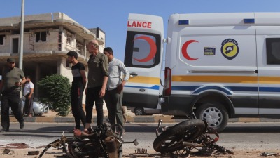 مسيّرة أميركية تقتل شخصاً وتصيب آخر قرب بزاعة شرقي حلب