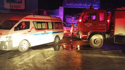 وفاة شخص وإصابة آخرين بحريق في مشفى للأمراض النفسية بدمشق