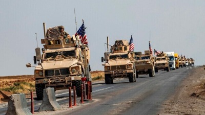 مركبات تابعة للجيش الأميركي في سوريا - المصدر: الإنترنت