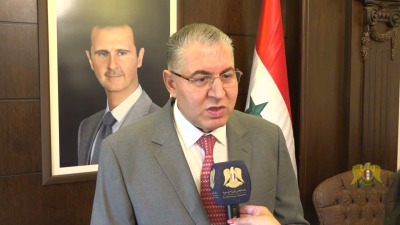 دارم طباع وزير التربية السابق في حكومة النظام السوري