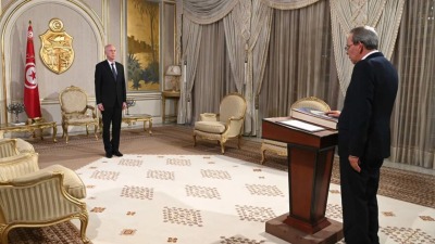 قيس سعيد ورئيس الوزراء التونسي الجديد