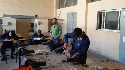 الظروف الاقتصادية تدفع الطلاب للتعليم المهني في سوريا