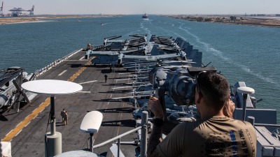3 آلاف جندي أميركي من الأسطول الخامس ينتشرون في البحر الأحمر.. ما علاقة إيران؟