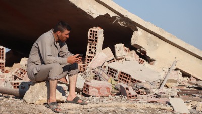 آثار القصف الروسي على شمال غربي سوريا