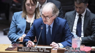 مبعوث الأمم المتحدة المعني بسوريا غير بيدرسون