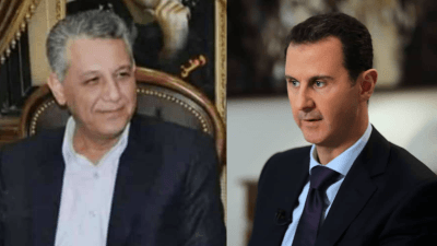 بشار الأسد ومحافظ طرطوس عبد الحليم خليل
