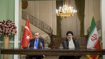 الرئيس الإيراني ونظيره التركي في طهران – 19 حزيران 2022 (الأناضول)