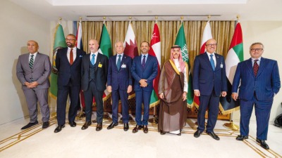 اجتماع وزراء خارجية دول مجلس التعاون الخليجي وبريطانيا
