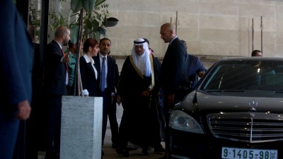سابقة جيوسياسية.. أول سفير سعودي لدى فلسطين يصل إلى الضفة الغربية
