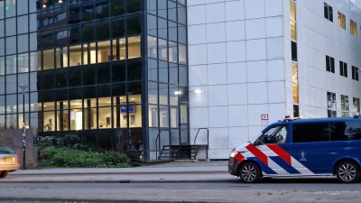موقع حادثة إطلاق النار في هولندا (الأناضول)