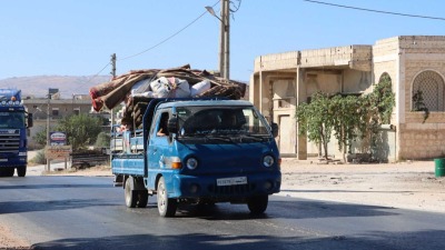 نزوح المدنيين شمال غربي سوريا