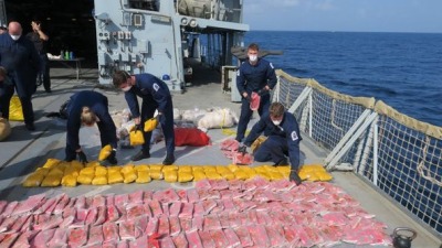 ضبط مخدرات في بحر العرب