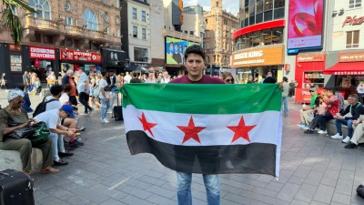طالب اللجوء السوري في بريطانيا صهيب الحمود الحسين (تلفزيون سوريا)