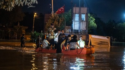 الفيضانات في إسطنبول