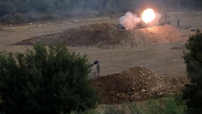 قصف على الجليل (AFP)