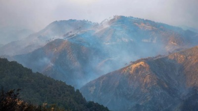 الحرائق في جبال اللاذقية