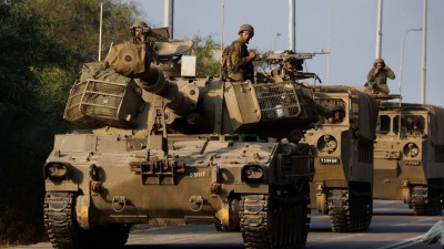دبابة تابعة للجيش الإسرائيلي