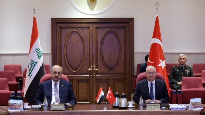 وزير الدفاع العراقي يلتقي نظيره التركي في أنقرة - 5 تشرين الثاني 2023 (الأناضول)