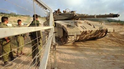دبابة تابعة لجيش الاحتلال الإسرائيلي