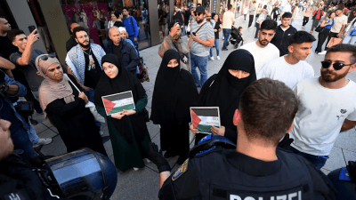 تظاهرة داعمة لفلسطين في ألمانيا - بيلد