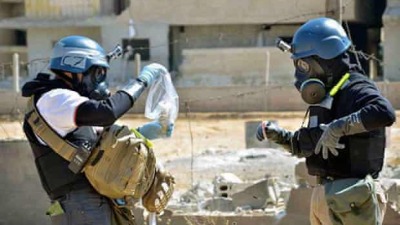مفتشو الأسلحة الكيميائية في سوريا