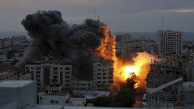 قصف إسرائيلي على قطاع غزة - إنترنت