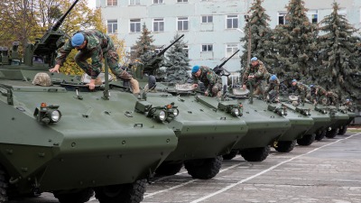 قوات من الجيش المولدوفي ـ رويترز