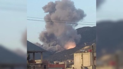 قصف إسرائيلي يستهدف منطقة السيدة زينب بريف دمشق