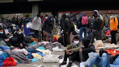 مخيمات المهاجرين في فرنسا