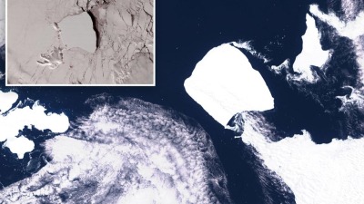 أكبر جبل جليدي في العالم يتحرك لأول مرة منذ عقود.. ما القصة؟