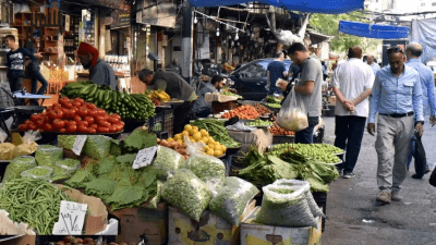 أسعار الخضروات والفواكه في سوريا