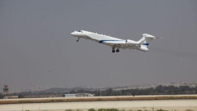 طائرة استخبارات إسرائيلية من طراز Gulfstream 550 - إنترنت