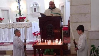 مسيحيو إدلب يحتفلون بأعياد الميلاد