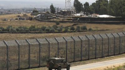 الحدود السورية الإسرائيلية 