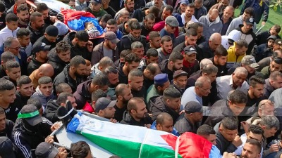 مقتل 6 شبان فلسطينيين في قصف إسرائيلي على مخيم نور شمس بالضفة الغربية