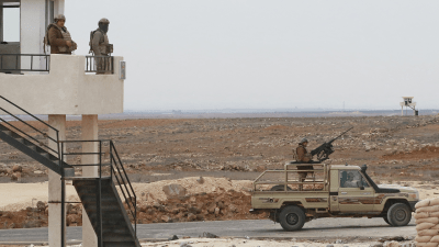 حرس الحدود الأردني (AFP)