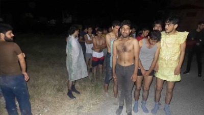 انتهاكات حرس الحدود اليوناني ضد المهاجرين