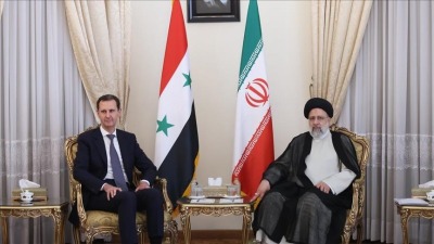 رئيسي وبشار الأسد