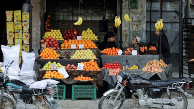 سوق خضراوات في سوريا - رويترز