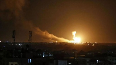 إسرائيل تستهدف موقعين عسكريين في درعا جنوبي سوريا