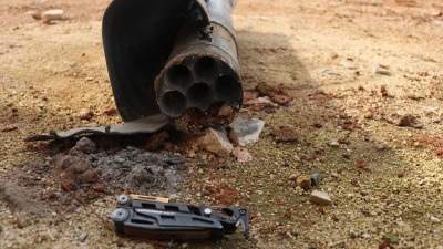 من مخلفات القصف على إدلب - الدفاع المدني